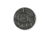 Metallknopf STEAMPUNK, Zahnrad, 23 & 30 mm, altsilber, Dill Knopf  30 mm