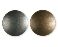 Metallknopf OXID, matt, 15, 18 & 23 mm, Dill Knopf