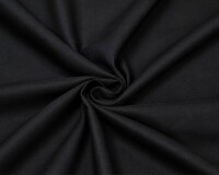 90 cm Reststück Schwarzer Twillstoff aus...