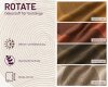 Dekostoff ROTATE aus Baumwolle, Spiralmuster, Saum & Viebahn