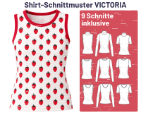 Damen-Schnittmuster Basic Shirt VICTORIA, Kartó