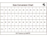 Damen-Schnittmuster Basic Shirt VICTORIA, Kartó