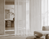 Gardinenstoff EVEREST aus Polyester, transparent, Saum & Viebahn