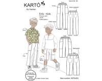 Kinder-Schnittmuster Hose und Shorts FELIX, Kartó