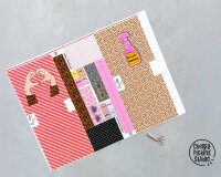 1,00-m-Taschen-Panel Baumwollstoff BAG, Hände & Sprühflasche, Cherry Picking