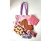 1,00-m-Taschen-Panel Baumwollstoff BAG, Hände & Sprühflasche, Cherry Picking