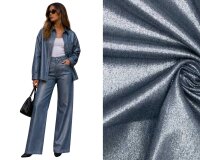 Jeansstoff DENIM FOIL mit Glitzer, hellblau, PS fabrics