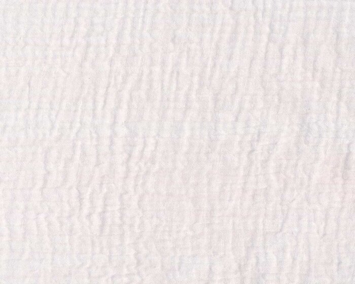 Baumwollstoff MUSSELIN, weiß, PS fabrics
