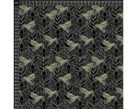 Patchworkstoff INDELIBLE INK, Kolibris, Anna Maria Textiles