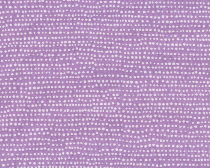 50 cm Reststück Patchworkstoff MOONSCAPE, Pünktchen, helllila, Dear Stella