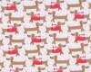 Baumwolljersey COOL DOGS, Dackel, rot, Swafing