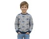 Baumwolljersey COOL DOGS, Dackel, blau, Swafing