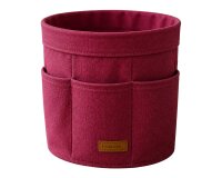 Canvas-Stoff HEAVY CANVAS, weinrot, Light & Lush