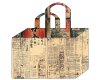 1,50-m-Taschen-Panel Baumwollstoff MAKERS BAG, Schilder und Zeitung