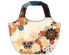 1,50-m-Taschen-Panel Baumwollstoff MAKERS BAG, Tiger und Blumen