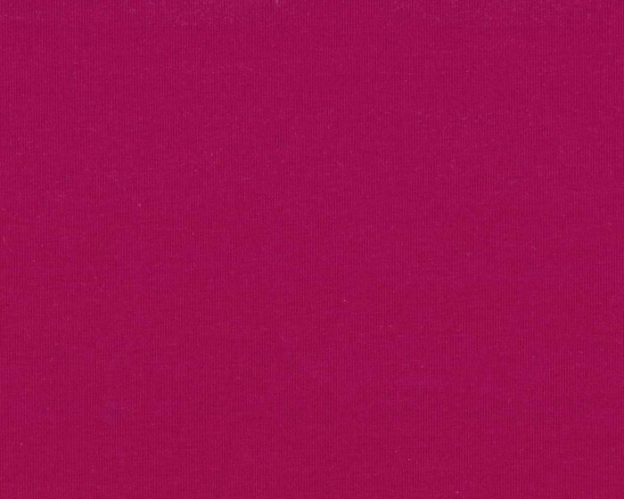 Baumwolljersey AVALANA SOLID, einfarbig, kräftiges fuchsia
