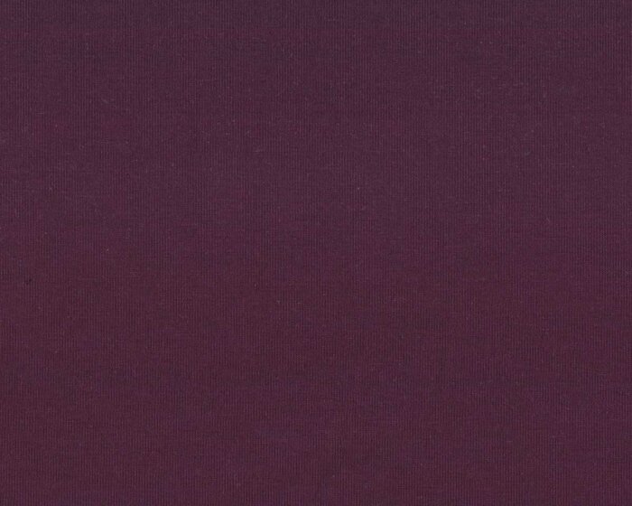 Baumwolljersey AVALANA SOLID, einfarbig, pflaume