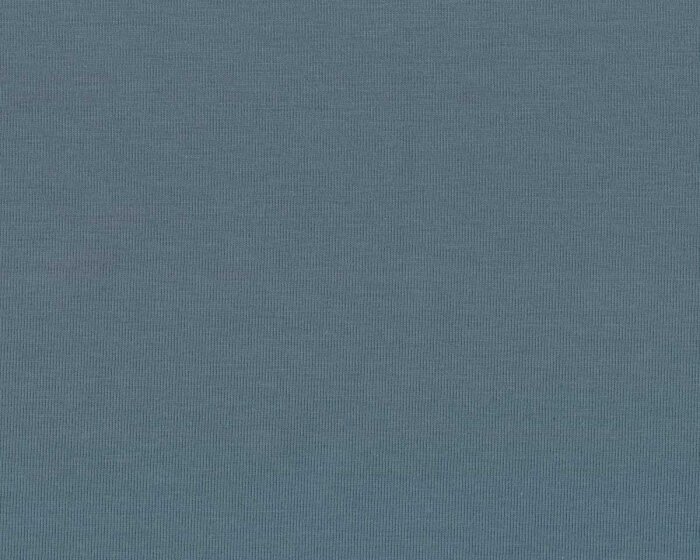 Baumwolljersey AVALANA SOLID, einfarbig, blaugrau