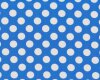 Baumwolljersey AVALANA DOTS, Punkte, blau