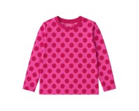 Baumwolljersey AVALANA DOTS, Punkte, pink