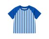 Baumwolljersey AVALANA STRIPE, Streifen, blau