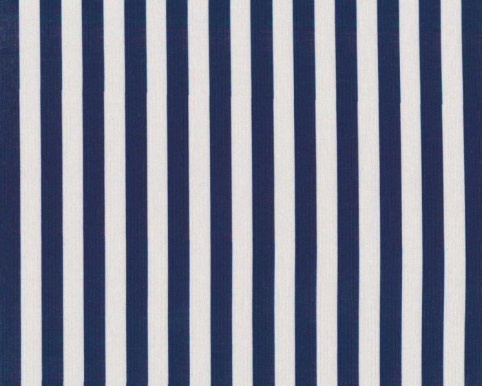Baumwolljersey AVALANA STRIPE, Streifen, dunkelblau