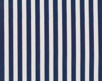 Baumwolljersey AVALANA STRIPE, Streifen, dunkelblau