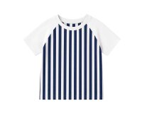 Baumwolljersey AVALANA STRIPE, Streifen, dunkelblau