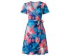 Viskosejersey AVALANA BLOOM, Aquarell-Blüten
