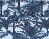 Baumwolljersey AVALANA TROPICAL, Palmen und Blätter