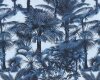 Baumwolljersey AVALANA TROPICAL, Palmen und Blätter