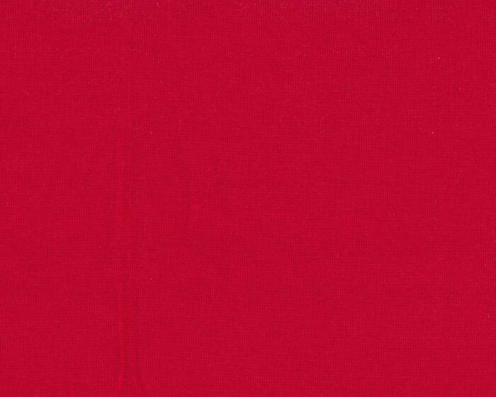 Baumwolljersey AVALANA Rib 1x1 für Bündchen, einfarbig, rot