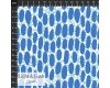 Viskosestoff PEBBLES, Ovale, blau, Light & Lush