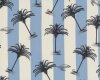 Popeline-Baumwollstoff PALM BEACH, Streifen und Palmen, Light & Lush