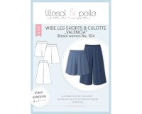 Damen-Schnittmuster Wide Leg Shorts & Culotte...