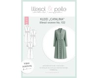 Damen-Schnittmuster Kleid CATALINA, lillesol women No.102
