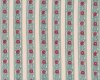 Patchworkstoff LODDEN, Streifen mit Früchten, mintgrün, Morris & Co.