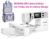 BERNINA 580 LIBERTY Edition Stick- und Nähmaschine mit Stickmodul M und Koffer-Set