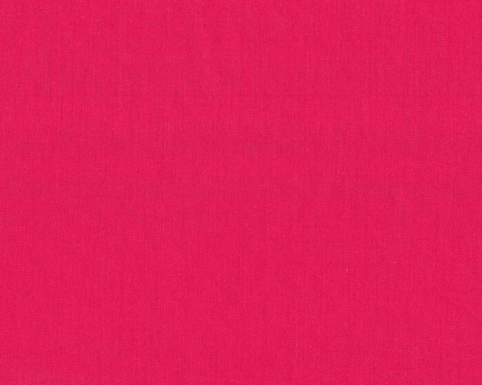Italienische Baumwollpopeline CLASSICO, einfarbig, fuchsia