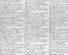 40 cm Reststück Feiner Popeline-Patchworkstoff CHERIE, Schrift, weiß-dunkelgrau