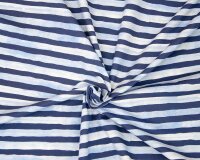 60 cm Reststück Baumwolljersey RESCUE STRIPE,...