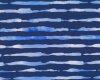 60 cm Reststück Baumwolljersey INKY STRIPE, Streifen, dunkelblau-hellblau, Hilco