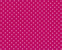 45 cm Reststück Baumwolljersey JERSEYDOTS, Punkte, pink