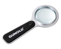 Lupe mit LED Beleuchtung, Gunold