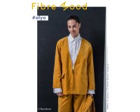 Feincordstoff aus Baumwolle 11 WALE, senfgelb, Fibre Mood