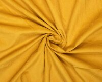 Feincordstoff aus Baumwolle 11 WALE, senfgelb, Fibre Mood