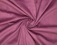 Feincordstoff aus Baumwolle 11 WALE, aubergine, Fibre Mood