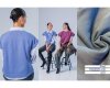 Bio-Baumwoll-Sweatstoff HEAVY JOGGING, lilablau, Fibre Mood