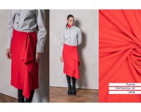 Kleiderkrepp mit Viskose LUXE, rot, Fibre Mood