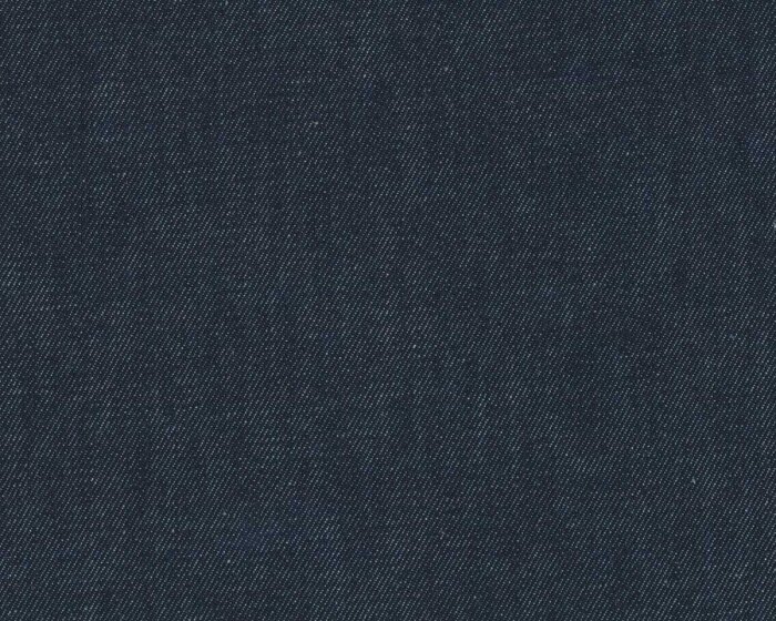 Jeansstoff aus Bio-Baumwolle HANF DENIM, dunkelblau, Fibre Mood